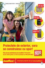 Catalog bauMax bricolaj 29 mai - 29 iunie 2015 'Proiectele de exterior, vara se construiesc cu spor!'
