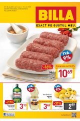 Catalog Billa Supermarket 4-10 iunie 2015 'Exact pe gustul meu 16 pag.'