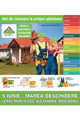 Catalog Leroy Merlin casa si gradina 29 mai - 6 iulie 2015 'Idei de renovare la preturi uimitoare'
