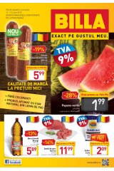 Catalog Billa supermarket 11 - 17 iunie 2015 'Calitate de marca la preturi mici'