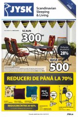 Catalog JYSK casa si gradina 25 iunie - 8 iulie 2015 'Scandinavian Sleeping & Living'