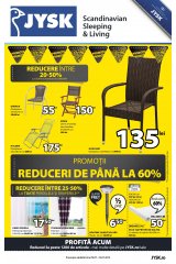 Catalog JYSK casa si gradina 9 - 22 iulie 2015 'Scandinavian Sleeping & Living'