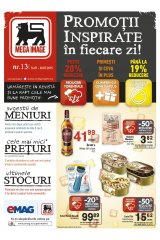 Catalog Mega Image Supermarket 16 - 28 iulie 2015 'Promotii inspirate in fiecare zi!'