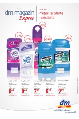Catalog dm supermarketuri 23 iulie - 4 august 2015 'Preturi si oferte irezistibile'