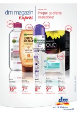 Catalog dm supermarketuri 6-18 august 2015 'Preturi si oferte irezistibile'