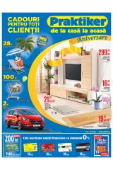 Catalog Praktiker casa si gradina 19 august - 8 septembrie 2015 'De la casa la acasa'