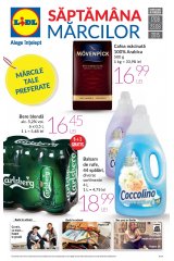 Catalog Lidl 17 - 23 august 2015 'Saptamana marcilor'