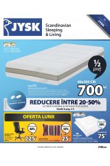 Catalog JYSK casa si gradina 20-26 august 2015 'Scandinavian Sleeping & Living'
