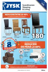 Catalog JYSK casa si gradina 27 august - 9 septembrie 2015 'Scandinavian Sleeping & Living'