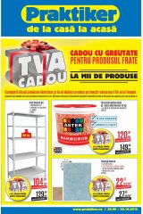 Catalog Praktiker casa si gradina 30 septembrie - 20 octombrie 2015 'Cadou cu greutate pentru produsul frate'