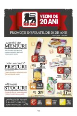 Revista Mega Image Supermarket 8-20 octombrie 2015 'Promotii inspirate, de 20 de ani'