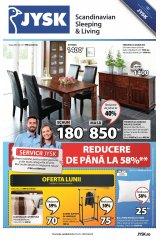 Catalog JYSK casa si gradina 15-28 octombrie 2015 'Scandinavian Sleeping & Living'