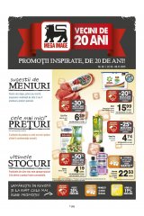 Revista Mega Image Supermarket 22 octombrie - 3 noiembrie 'Promotii inspirate, de 20 de ani'