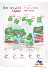 Catalog dm supermarketuri 29 octombrie - 17 noiembrie 2015 'Preturi si oferte irezistibile!'