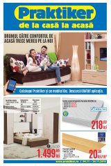 Catalog Praktiker casa si gradina 4 - 24 noiembrie 2015 'Drumul catre confortul de acasa trece mereu pe la noi'