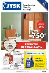 Catalog JYSK casa si gradina 12-25 noiembrie 2015 'Scandinavian Sleeping & Living'