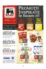 Revista Mega Image Supermarket 19 noiembrie - 1 decembrie 2015 'Promotii inspirate in fiecare zi'