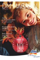 Catalog dm supermarketuri 19 noiembrie - 8 decembrie 2015 ' Pentru tot ceea ce noi suntem'