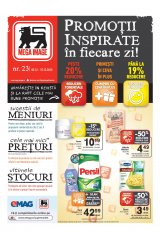 Revista Mega Image supermarketuri 3-15 decembrie 2015 'Promotii inspirate in fiecare zi'