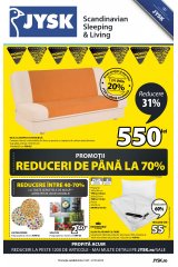 Catalog JYSK casa si gradina 14-27 ianuarie 2016 'Scandinavian Sleeping & Living'