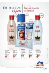 Catalog dm magazin 20 ianuarie - 2 februarie 2016 'Preturi si oferte irezistibile'