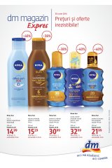 Catalog dm magazin 30 iunie - 12 iulie 2016 'Preturi si oferte irezistibile!'