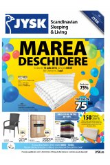 Catalog JYSK casa si gradina 8 - 20 iulie 2016 'Marea deschidere din Iasi'