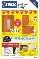 Catalog JYSK casa si gradina 7-20 iulie 2016 'Scandinavian Sleeping & Living'