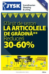 Catalog JYSK casa si gradina 4-17 august 2016 'Scandinavian Sleeping & Living'