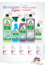 Catalog dm magazin 11 - 30 august 2016 'Preturi si oferte irezistibile!'