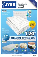 Catalog JYSK casa si gradina 18-24 august 2016 'Scandinavian Sleeping & Living'