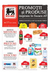 Revista Mega Image 1-13 septembrie 2016 'Promotii si produse inspirate in fiecare zi'