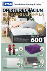 Catalog JYSK casa si gradina 24 noiembrie - 7 decembrie 2016 'Oferte de Craciun'