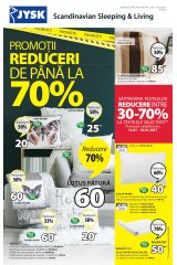 Catalog JYSK casa si gradina 12-25 ianuarie 2017 'Scandinavian Sleeping & Living'