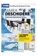 Catalog JYSK casa si gradina 27 aprilie - 3 mai 2017 'Marea deschidere din Bals'