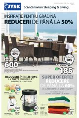 Catalog JYSK  27 aprilie - 10 mai 'Inspiratie pentru gradina'