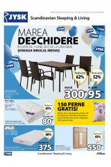 Catalog JYSK casa si gradina 1-7 iunie 2017 'Marea deschidere din Medias'