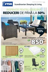 Catalog JYSK casa si gradina 8-21 iunie 2017 'Inspiratie pentru gradina'