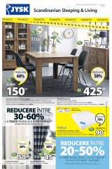 Catalog JYSK casa si gradina 6-19 iulie 2017 'Scandinavian Sleeping and Living'