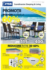 Catalog JYSK casa si gradina 20 iulie - 2 august 2017 'Reduceri de pana la 60%'