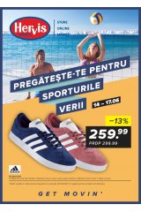 Catalog Hervis sport 14-17 iunie 2018 "Pregateste-te pentru sporturile verii"