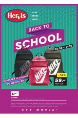 Catalog Hervis sport 23 august - 9 septembrie 2018 "Back to School"